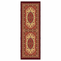 CLASSIC WINE RED PERSIAN RUNNER RUG