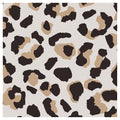 KIDS NATURAL BROWN LEOPARD PRINT CUSHION