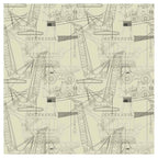 KIDS NEUTRAL CONSTRUCTION SKETCH ART CUSHION