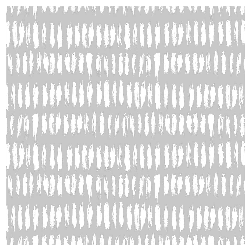 KIDS GREY WHITE LINES PATTERN CUSHION