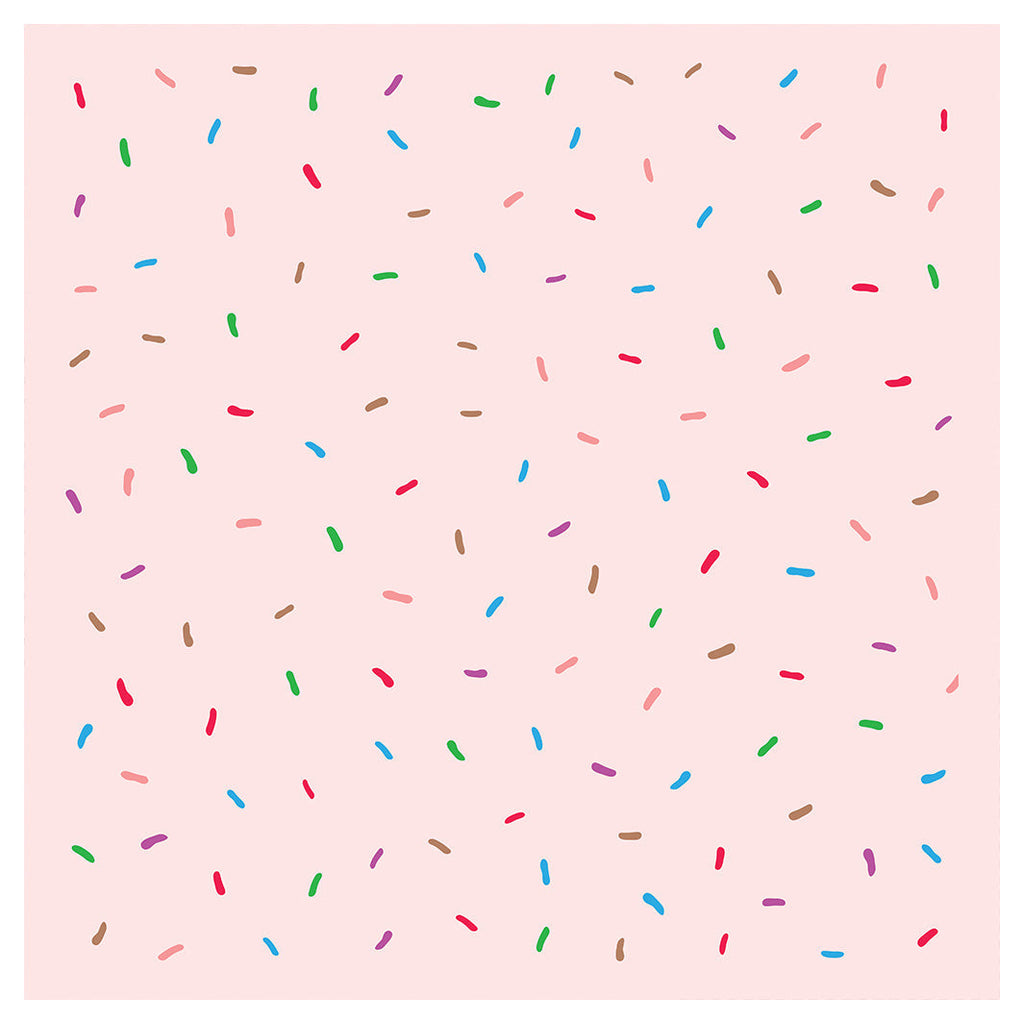 KIDS PINK DONUT SPRINKLES CUSHION