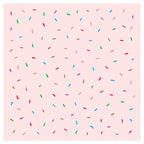 KIDS PINK DONUT SPRINKLES CUSHION