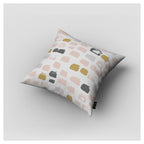 KIDS PINK PAINT BRUSH PATTERN CUSHION