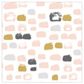KIDS PINK PAINT BRUSH PATTERN CUSHION