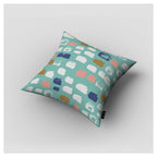 KIDS PINK PAINT BRUSH PATTERN CUSHION