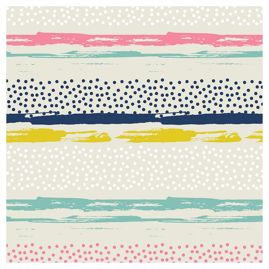 KIDS COLOURFUL LINES AND DOTS PATTERNS CUSHION