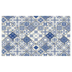 PATTERN BLUE DIAMOND LISBON TABLECLOTH