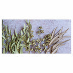 LEAVES BROWN NATURAL AMBERNUTS WITH GREEN FOLIAGE TABLECLOTH