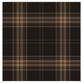 DARK BROWN PLAID PATTERN TABLECLOTH