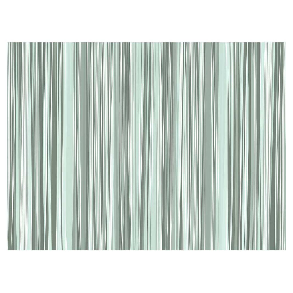 VERTICAL MONOCHROMATIC LINE ART TABLECLOTH