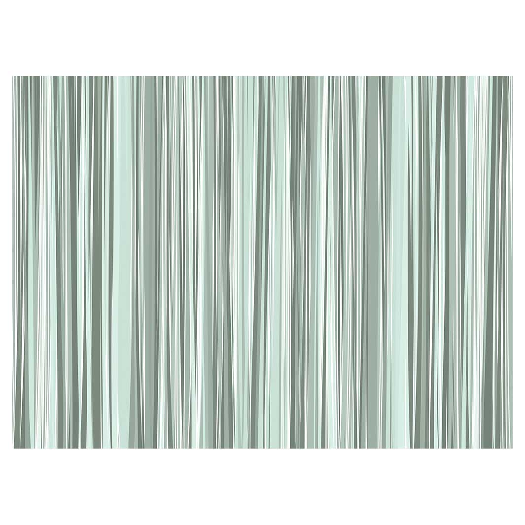 VERTICAL MONOCHROMATIC LINE ART TABLECLOTH