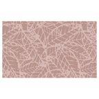 LEAF STAMP MUTED PINK PATTERN TABLECLOTH