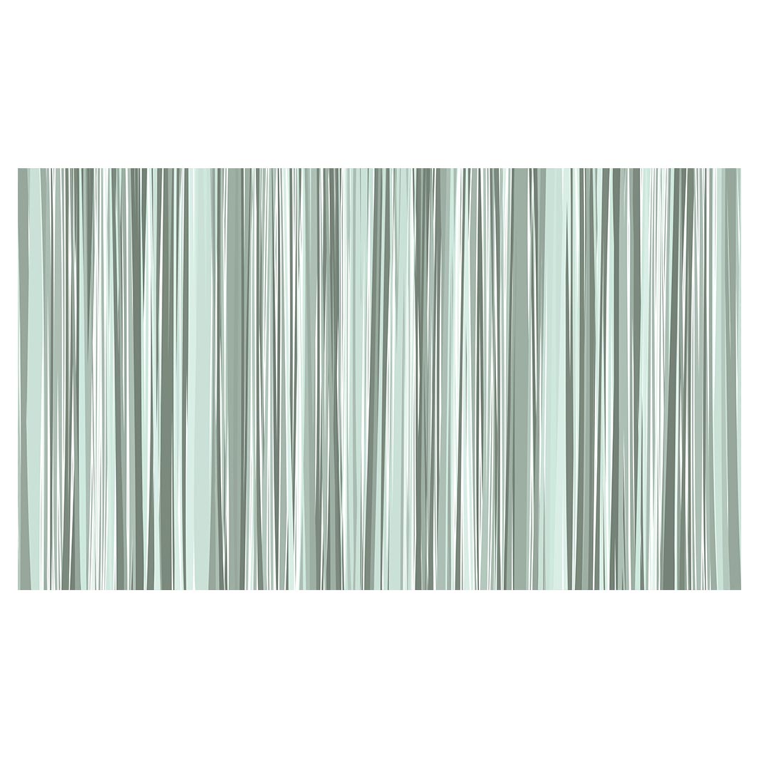 VERTICAL MONOCHROMATIC LINE ART TABLECLOTH