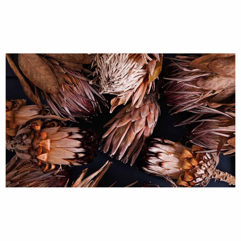 GOLDEN BROWNS PROTEAS TABLECLOTH