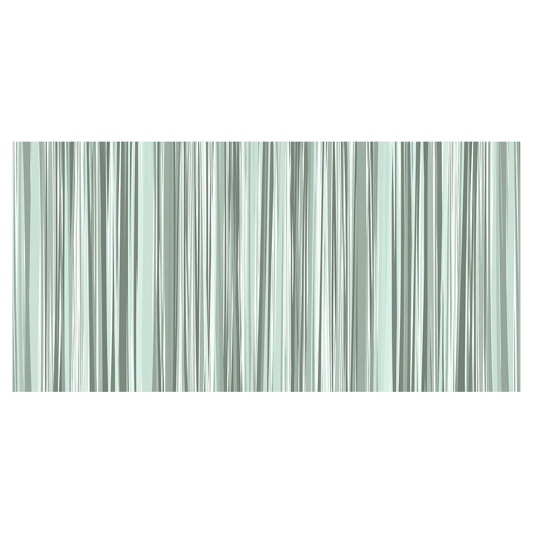 VERTICAL MONOCHROMATIC LINE ART TABLECLOTH