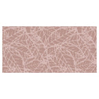 LEAF STAMP MUTED PINK PATTERN TABLECLOTH