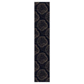 PATTERN DARK NAVY SHELL TABLE RUNNER