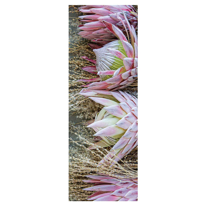 FLORAL DEEP PINK KING PROTEA YOGA MAT