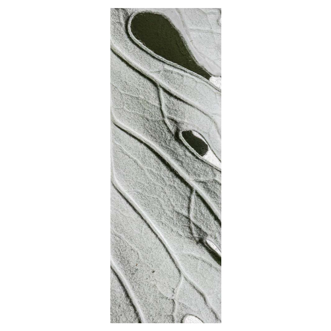 LEAVES GREY MONOCHROME LEAF YOGA MAT